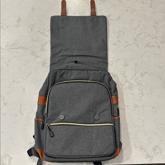 RONYES Trademark Laptop Travel Backpack Grey main image 9